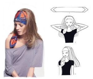 Как завязывать платок
