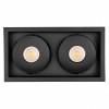 Встраиваемый светильник Arlight CL-SIMPLE-S148x80-2x9W Day4000 (BK, 45 deg) 026877 фото 6 — Магазин svetno.ru