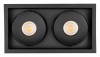 Встраиваемый светильник Arlight CL-SIMPLE-S148x80-2x9W Warm3000 (BK, 45 deg) 028151 фото 3 — Магазин svetno.ru