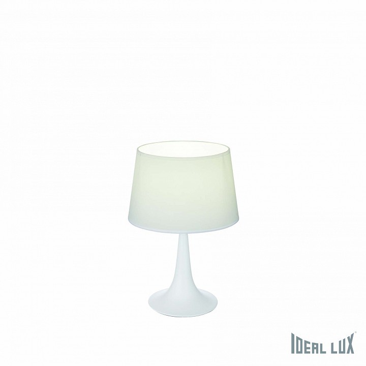 Настольная лампа декоративная Ideal Lux London LONDON TL1 SMALL BIANCO фото 1 — Магазин svetno.ru