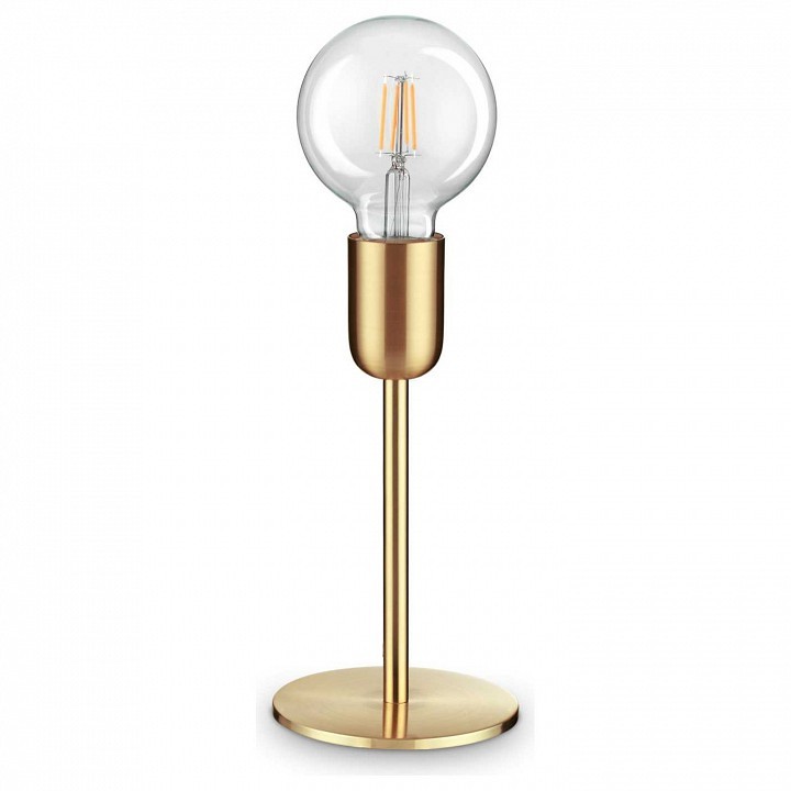 Настольная лампа декоративная Ideal Lux Microphone MICROPHONE TL1 OTTONE фото 1 — Магазин svetno.ru