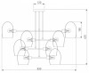 Люстра на штанге Eurosvet Gardie 70141/8 хром фото 4 — Магазин svetno.ru