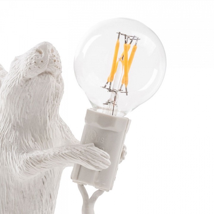 Лампа светодиодная Seletti Mouse Lamp E14 1Вт K 15220L фото 1 — Магазин svetno.ru