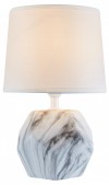 Настольная лампа декоративная Escada Marble 10163/T White фото 1 — Магазин svetno.ru