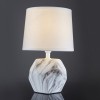 Настольная лампа декоративная Escada Marble 10163/T White фото 3 — Магазин svetno.ru