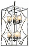 Подвесная люстра LUMINA DECO Quadrato LDP 1223-8 CHR фото 1 — Магазин svetno.ru