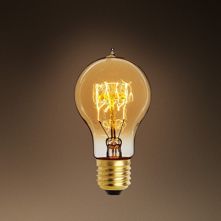 Лампа накаливания Eichholtz Bulb E27 40Вт K 108212/1 фото 1 — Магазин svetno.ru