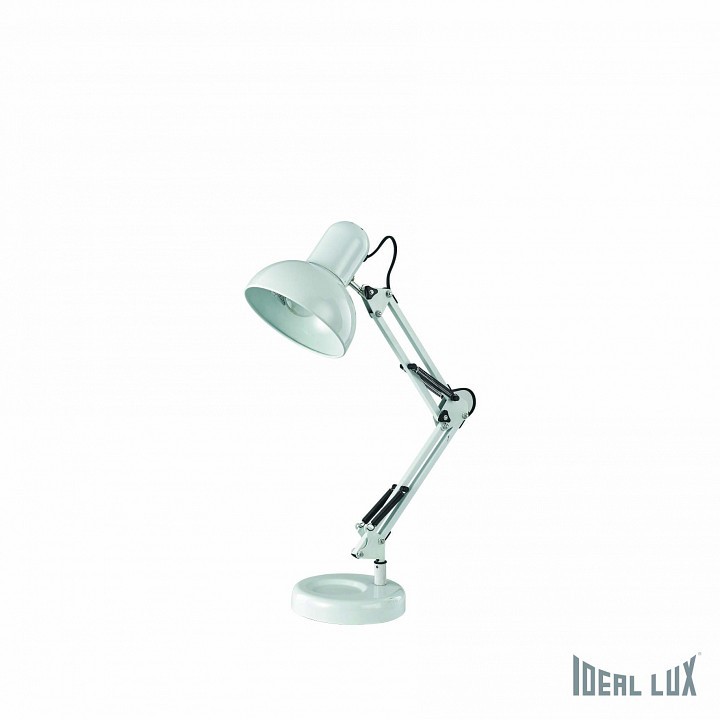 Настольная лампа офисная Ideal Lux Kelly KELLY TL1 BIANCO фото 1 — Магазин svetno.ru