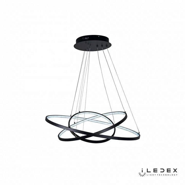 Подвесной светильник iLedex Axis D098-3 (800x600x400) BK фото 1 — Магазин svetno.ru