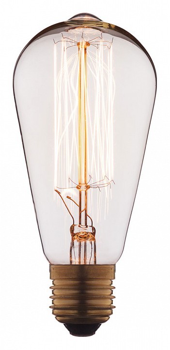 Лампа накаливания Loft it Edison Bulb E27 40Вт 2400-2800K 1007-67735 фото 1 — Магазин svetno.ru