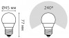 Лампа светодиодная Gauss LED Elementary E27 12Вт 4100K 53222 фото 6 — Магазин svetno.ru