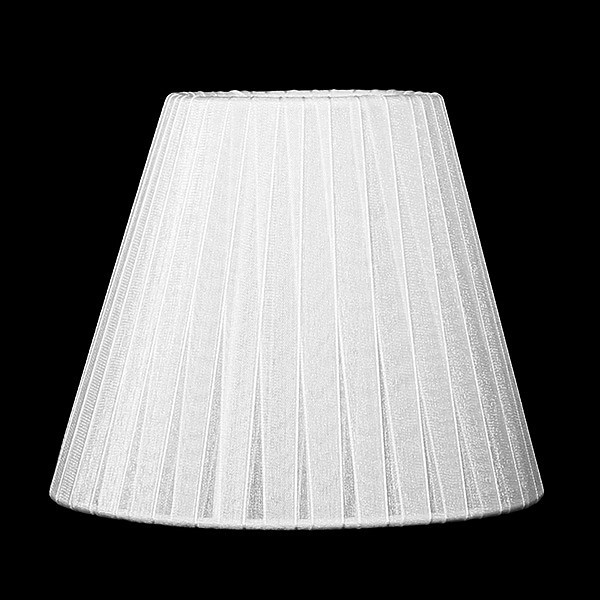 Плафон текстильный Eurosvet Мишель 1050 абажур белоснежно белый, арт. 76904 фото 1 — Магазин svetno.ru