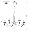 Подвесная люстра Freya Zoe FR2009PL-12G фото 4 — Магазин svetno.ru