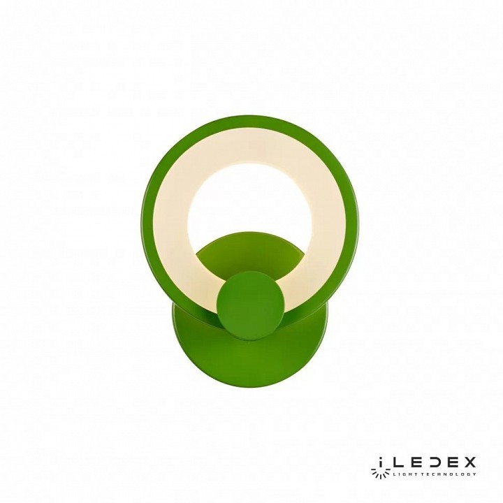 Бра iLedex Ring A001/1 Green фото 1 — Магазин svetno.ru