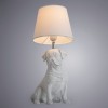 Настольная лампа декоративная Arte Lamp Bobby A1512LT-1WH фото 2 — Магазин svetno.ru