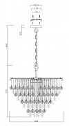 Подвесная люстра Maytoni Linn MOD091PL-07CH фото 4 — Магазин svetno.ru